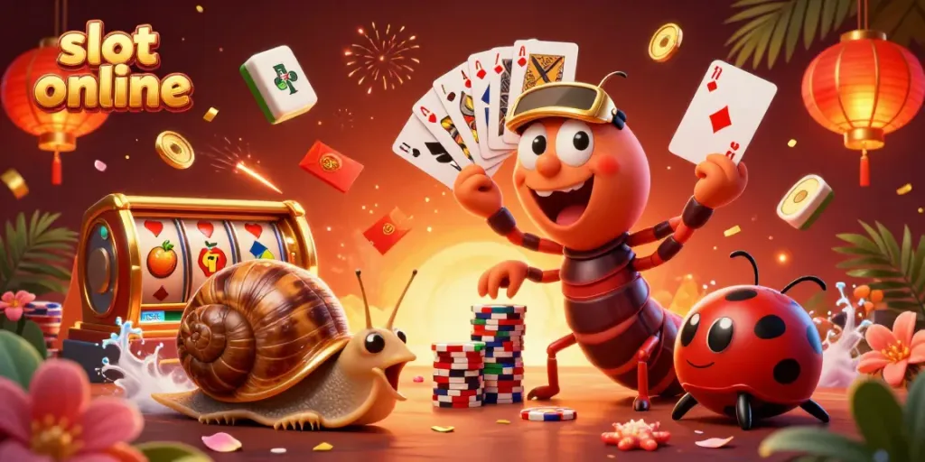 Experience the thrill of playing slot online with vibrant characters and rich graphics.