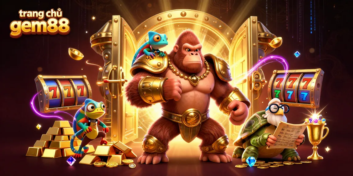 Experience the excitement at trang chủ gem88 with vibrant 3D casino characters and dynamic game elements.